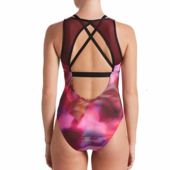 Nike Shift Layered Crossback One Piece Swimsuit Size XXL - Picture 9 of 9